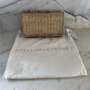 Stella McCartney Raffia Crossbody/Clutch